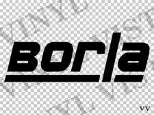 Borla Logo - borla sticker