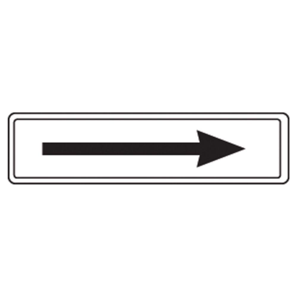 Black and White Arrow Logo - Black on White Arrow Signs - Toilet Door Signs