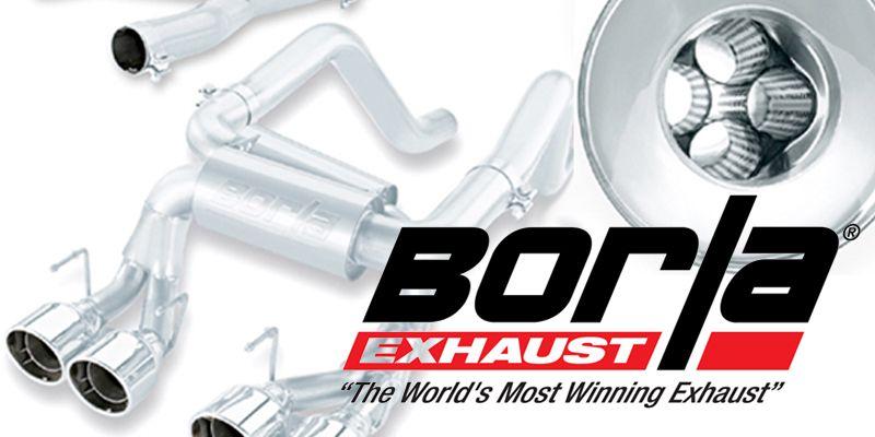 Borla Logo - BORLA: New Product Added to Motorsports Line Up