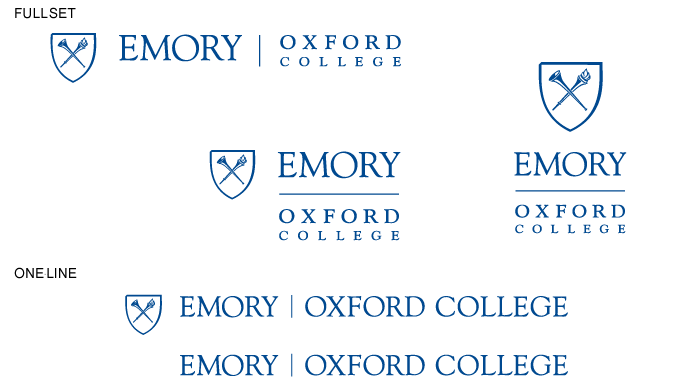 Blue and White College Logo - School Logos