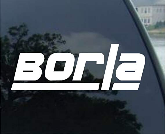 Borla Logo - Graphix Borla Exhaust Decal Car Truck Bumper Window