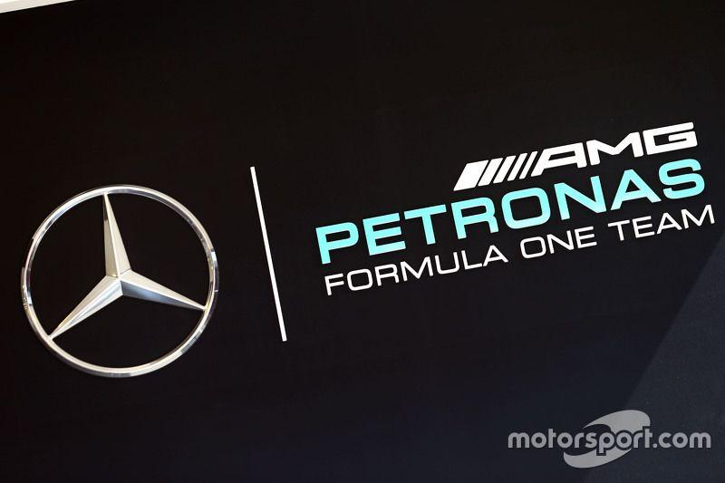 Mercedes AMG Petronas Logo - Mercedes AMG F1 logo at Belgian GP - Formula 1 Photos