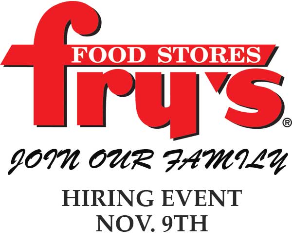 Fry's Food Stores Logo - Fry's Food Stores - “Join Our Family” Vet. Hiring Event on Nov. 9