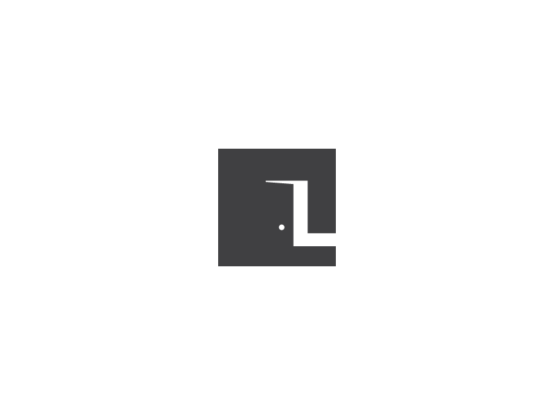 Home L Logo - Logo concept. Door and letter L by Jess Aguilera | Dribbble | Dribbble