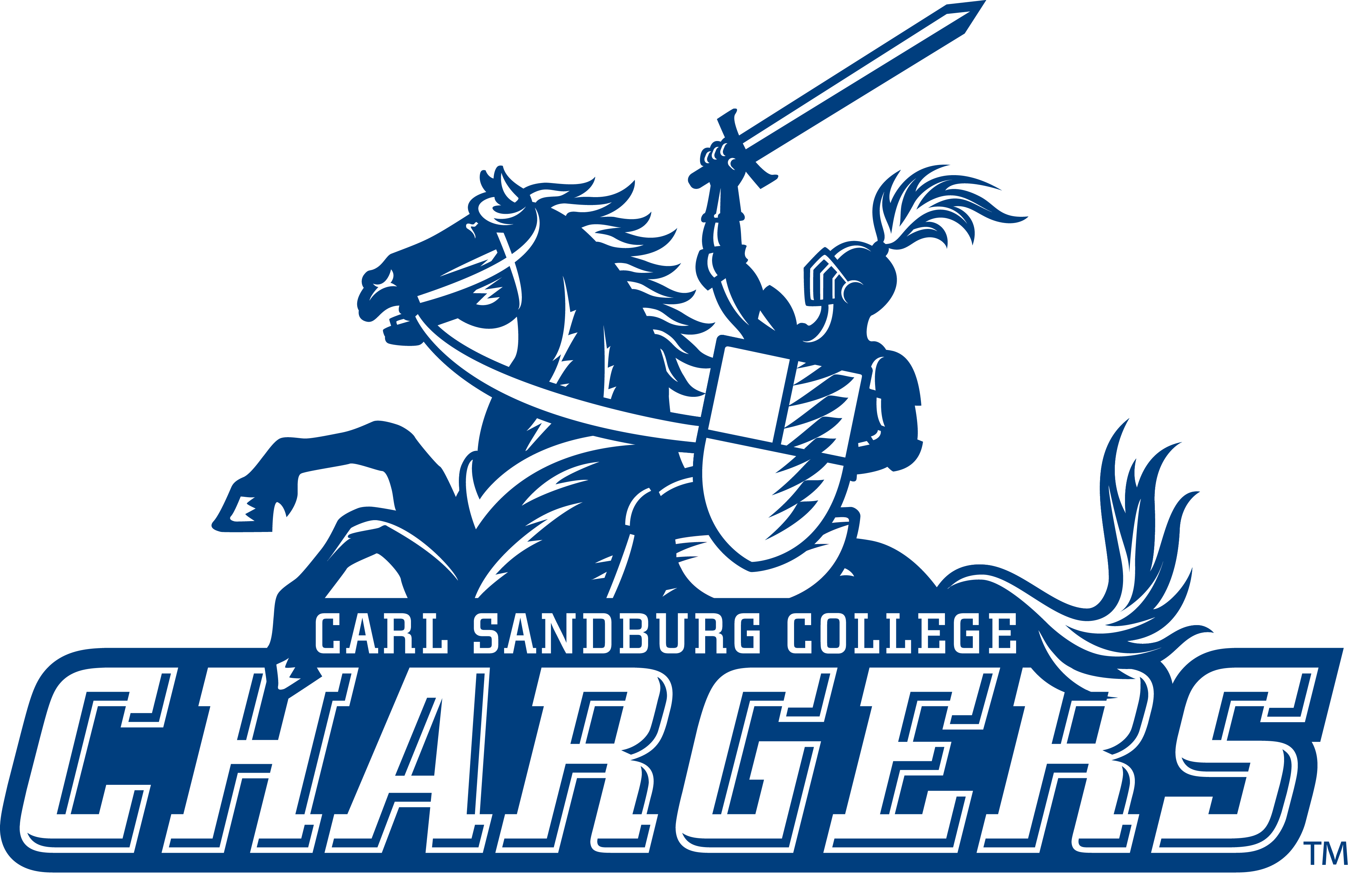 Blue and White College Logo - Logos & Templates