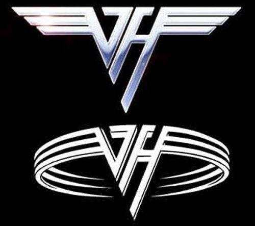 Van Halen Logo - Eddie Van Halen's “Van Hagar” Era Logo Tattoo | FeelNumb.com