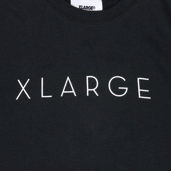 Large Black X Logo - X LARGE SLIM SLANT LOGO CREW BLACK. X Large Crews