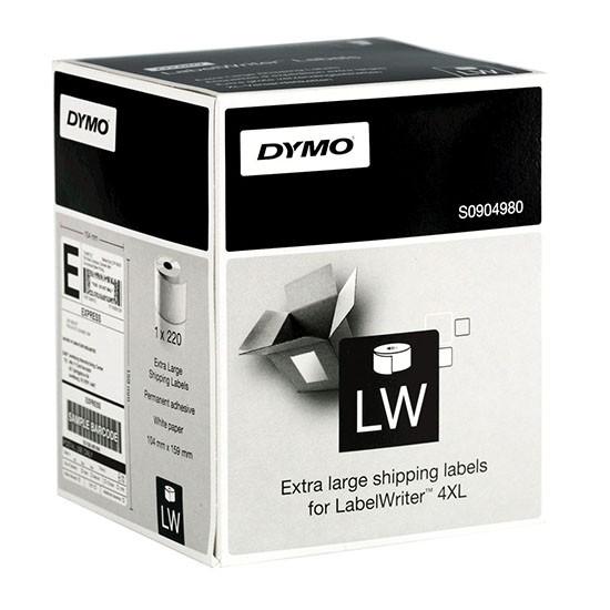 Large Black X Logo - Original Dymo S0904980 Extra large Black on White Shipping Labels ...