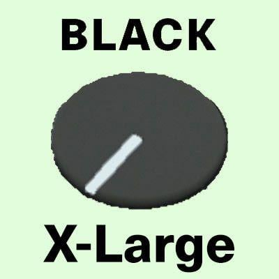 Large Black X Logo - X Large Black Caps X3. Thonk Synthesizer Kits & Components