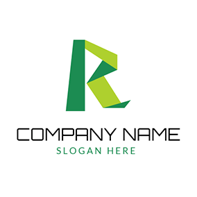 A Green R Logo - Free R Logo Designs. DesignEvo Logo Maker