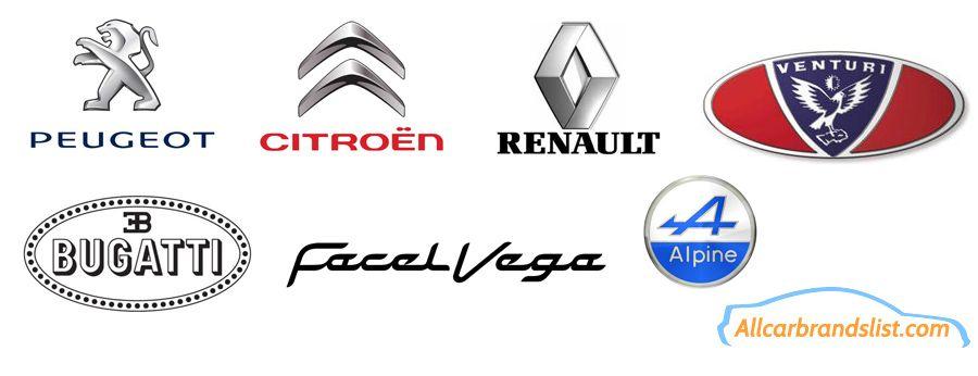 Major Cars Company Logo - Automobile: French Automobile Logos