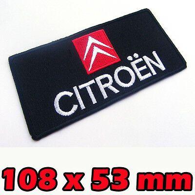 French Automobile Logo - EMBROIDERED IRON ON SEW ON Patch Applique Citroen French Car