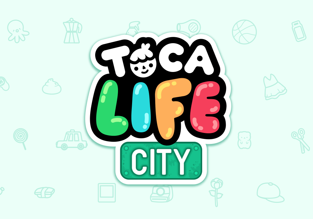 Toca App Logo - Toca Life: City. A new way to play. Toca Boca. TocaBoca