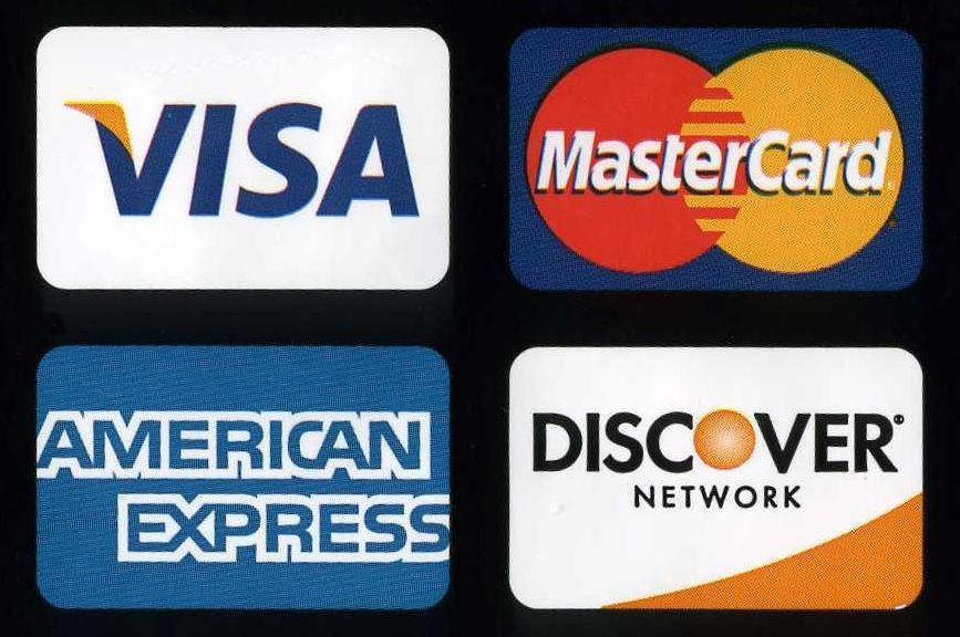Printable Credit Card Logo - Credit card blanks with Logos