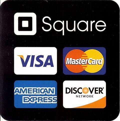 Square Credit Card Logo - Free Printable Credit Card Signs | Credit Card transactions are ...