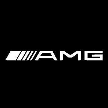 AMG Mercedes Calipers Logo - AMG Logo Vinyl Decal Car Window Sticker Mercedes Benz