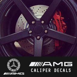 AMG Mercedes Calipers Logo - PROJECTB5