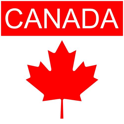 Canada Flag Logo - Canadian Flag Icon T-Shirt — Tiny North