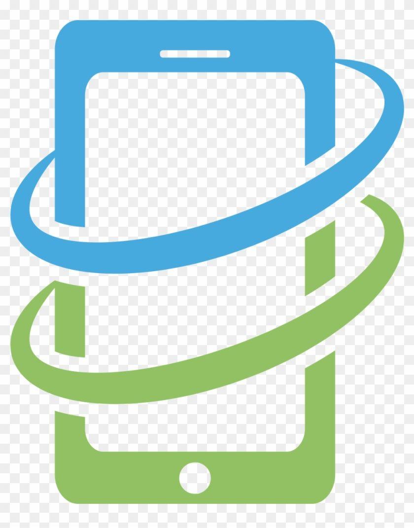 Turquoise Phone Logo - Service De Réparation À Domicile - Mobile Phone Logo - Free ...