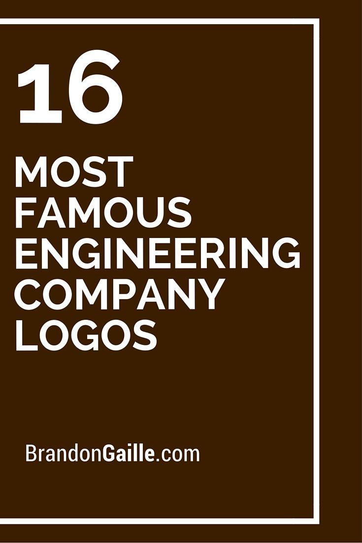 Famous Brown Logo - Most Famous Engineering Company Logos. Logos and Names. Logos