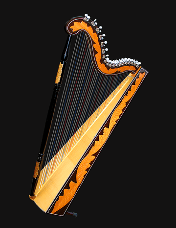 Fairhaven Harp Logo - The Paraguayan Folk Harp - The Klassen's Music