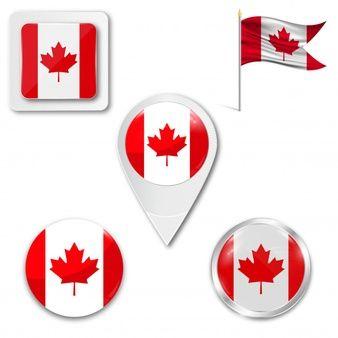 Canada Flag Logo - Canadian Flag Vectors, Photo and PSD files
