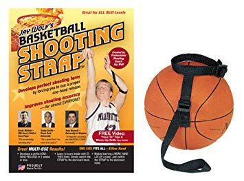 Multi Colored Hands Basketball Logo - Jay Wolf's Basketball Shooting Strap By Star Shooter