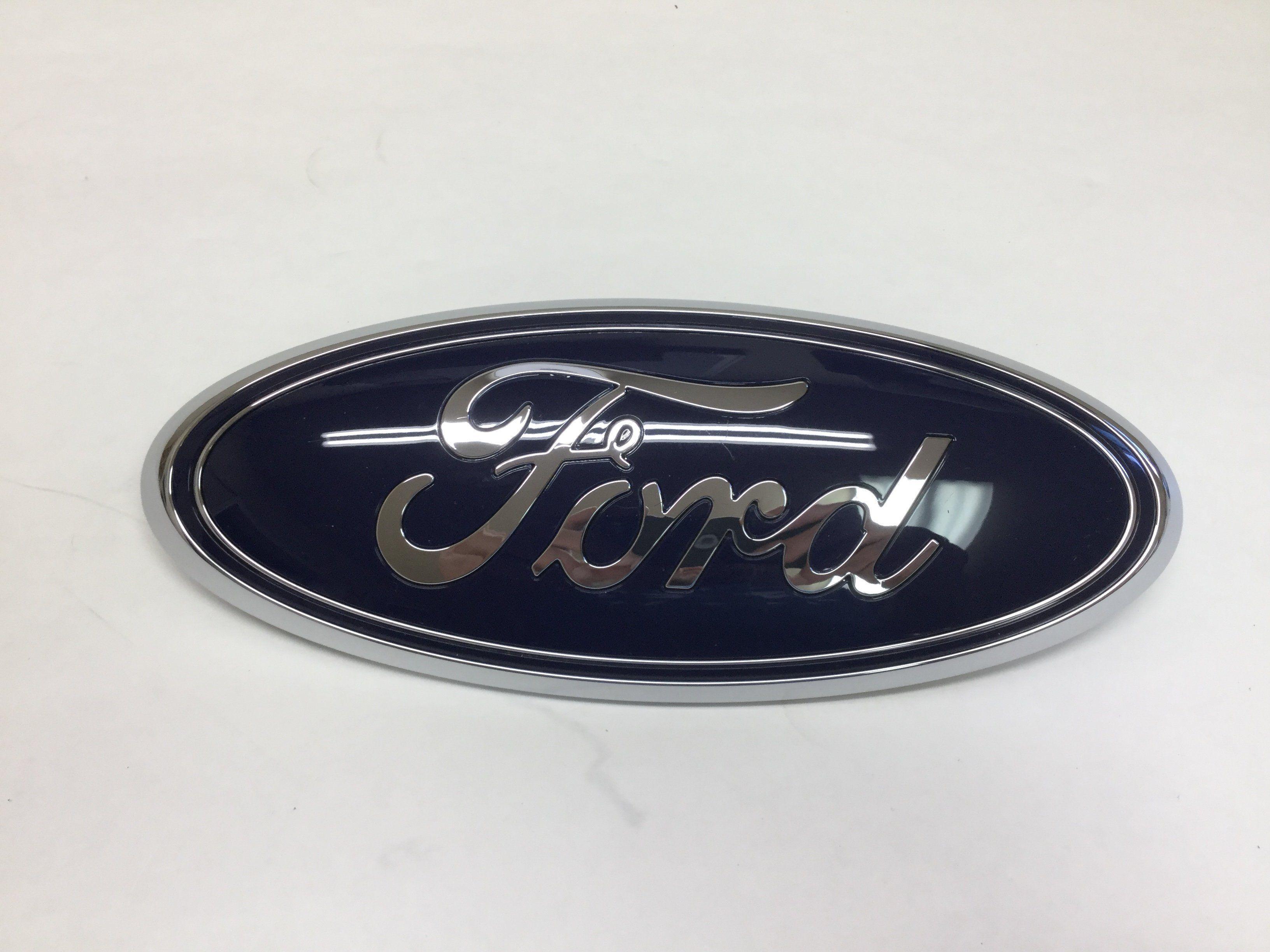 New Ford Motor Logo - New Ford Edge Flex Taurus X Front Grille Chrome or Blue Oval Ford ...