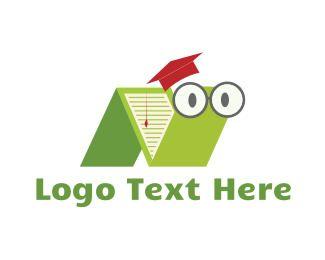 Green Worm Logo - Worm Logo Maker