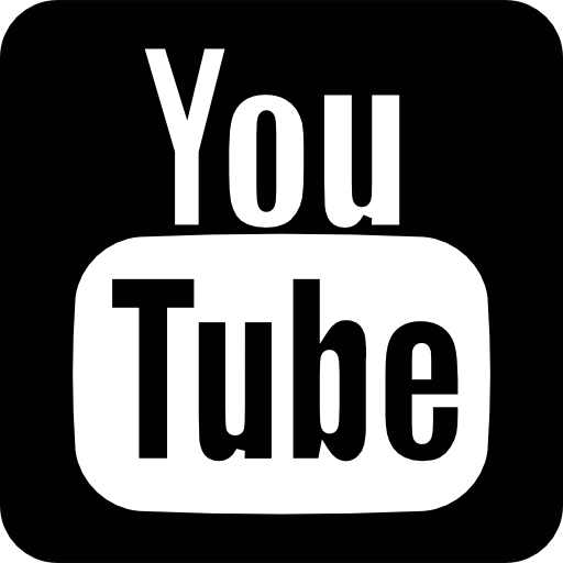 Inside Square Slash Logo - Youtube logo Icons | Free Download