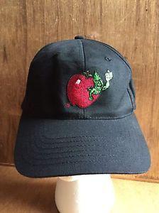 Green Worm Logo - Bad Apfel Schnapps Liquor logo hat baseball cap Black w Green Worm ...