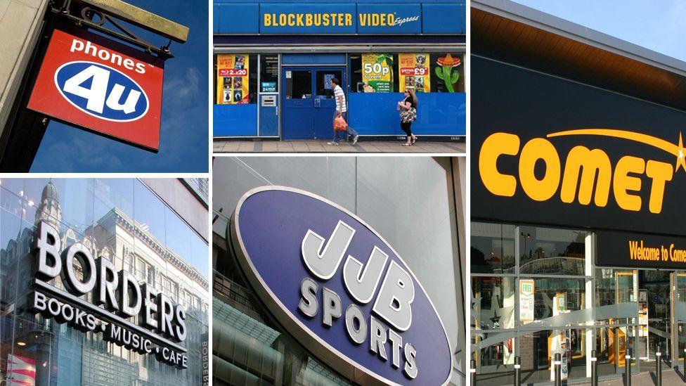 Blockbuster Company Logo - The shops that have vanished in your lifetime