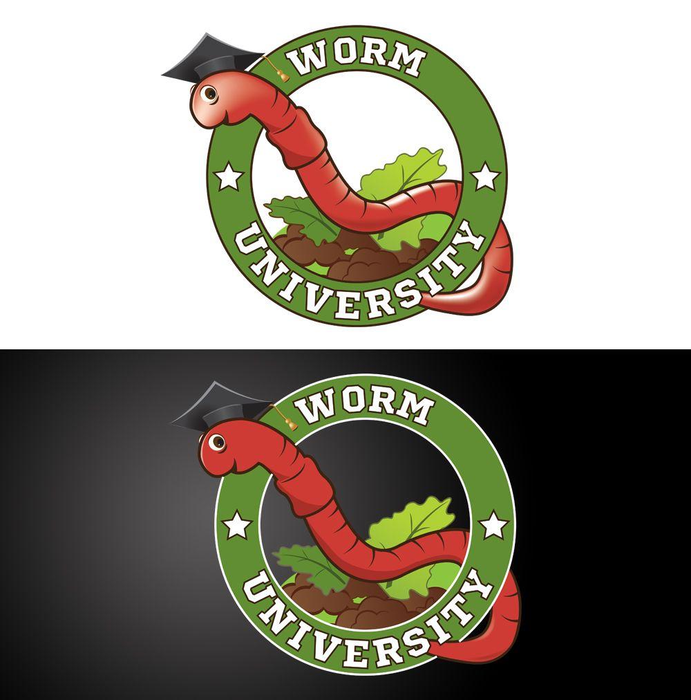 Green Worm Logo - Bold, Playful, University Logo Design for ???