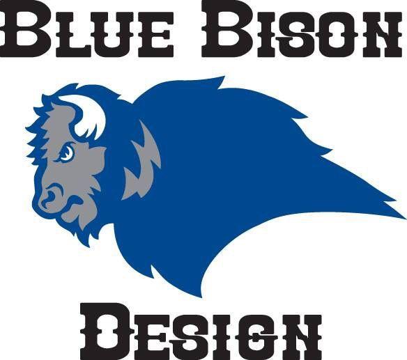 Blue Bison Logo - Blue Bison Design Logo | Blue Bison Design | Pinterest | Wedding ...