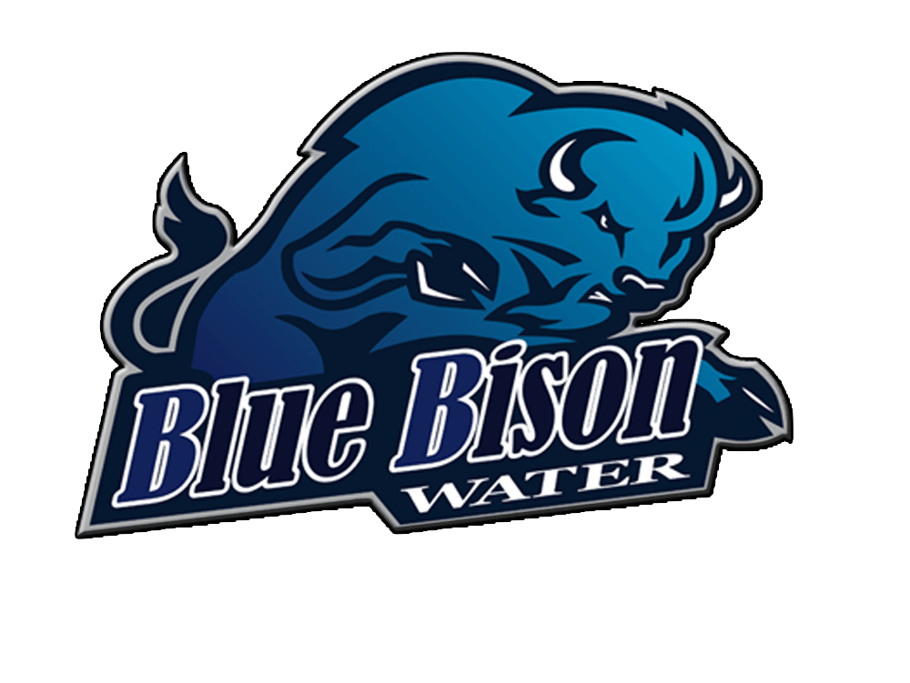 Blue Bison Logo - Water Softeners Winnipeg Treatment By Bison Water