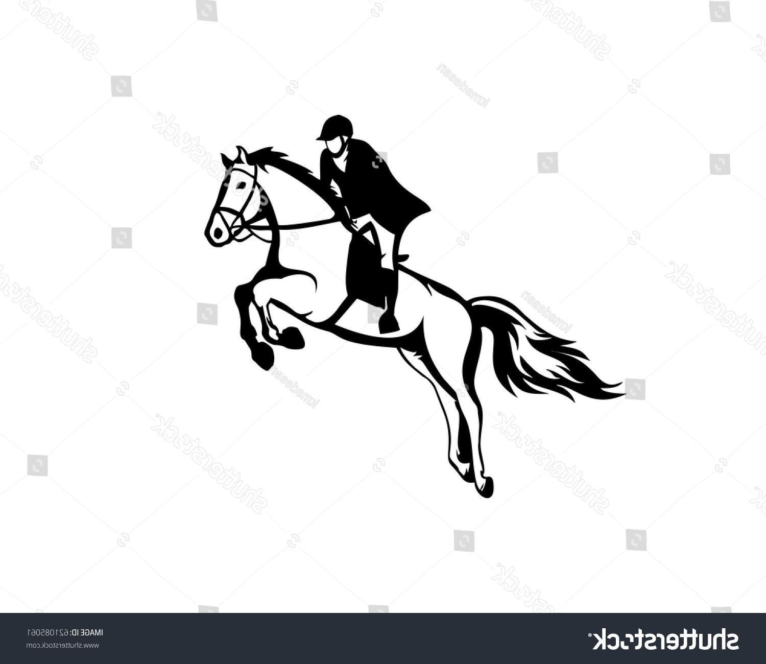 Horse Jumping Vector Logo - Best 15 Stock Vector Jumping Horse Logo Cdr