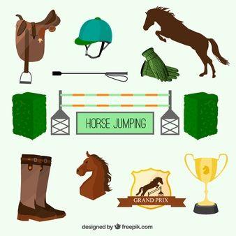 Horse Jumping Vector Logo - Jumping Horse Vectors, Photo and PSD files