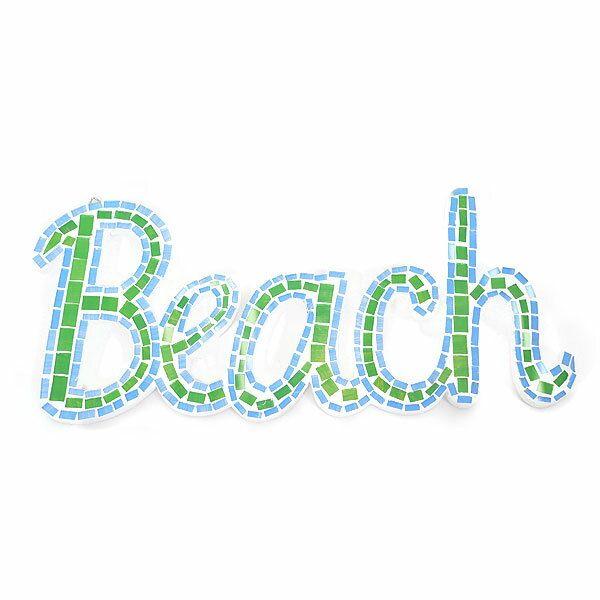 Beach Wall Logo - DOUBLEHEART: \2BUY10%off coupon issued in /BEACH logo wall hanging ...