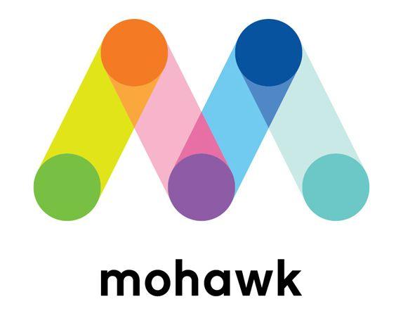 Small Dots Logo - Brand New: Mohawk Connects the Dots