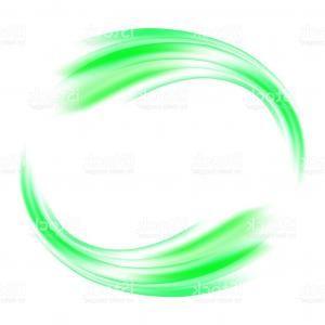 Red-Orange and Green Lines Logo - Abstract Background Red Orange Wavy Lines