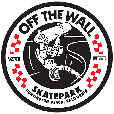 Beach Wall Logo - this represents all of the skateparks all around the world. bucket