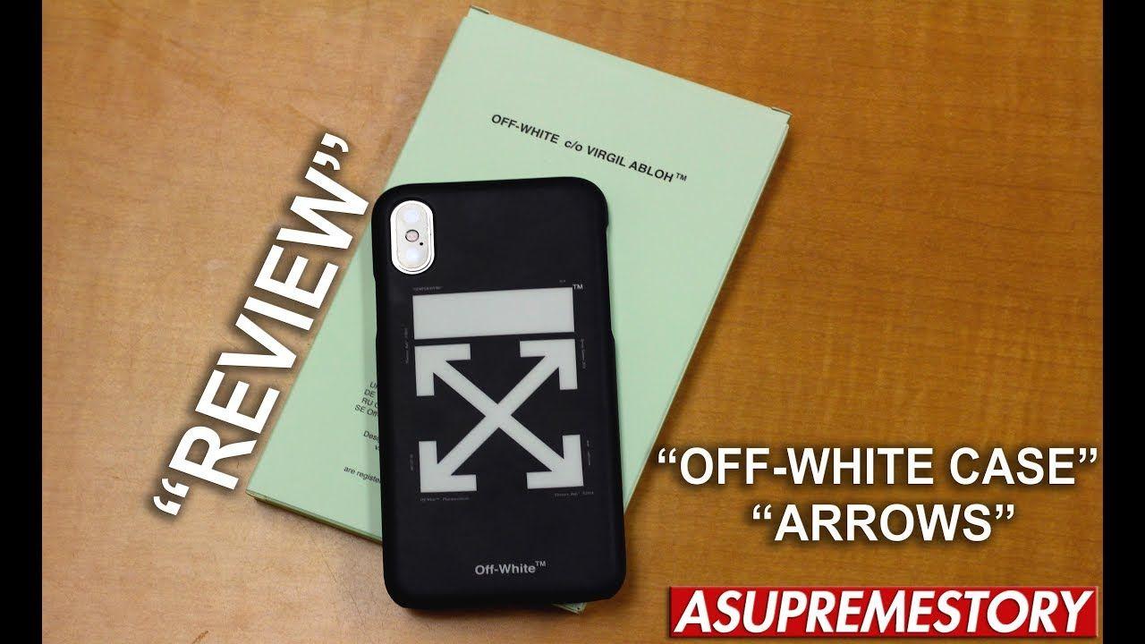 Off White Arrow Brand Logo - ASUPREMESTORY: OFF WHITE IPHONE X CASE REVIEW - YouTube
