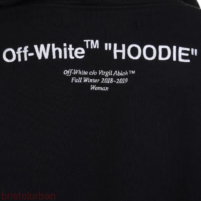 Off White Arrow Brand Logo - Reasonable Price OFF WHITE Arrow Crop Hooded Sweatshirt s98iOB2184 ...