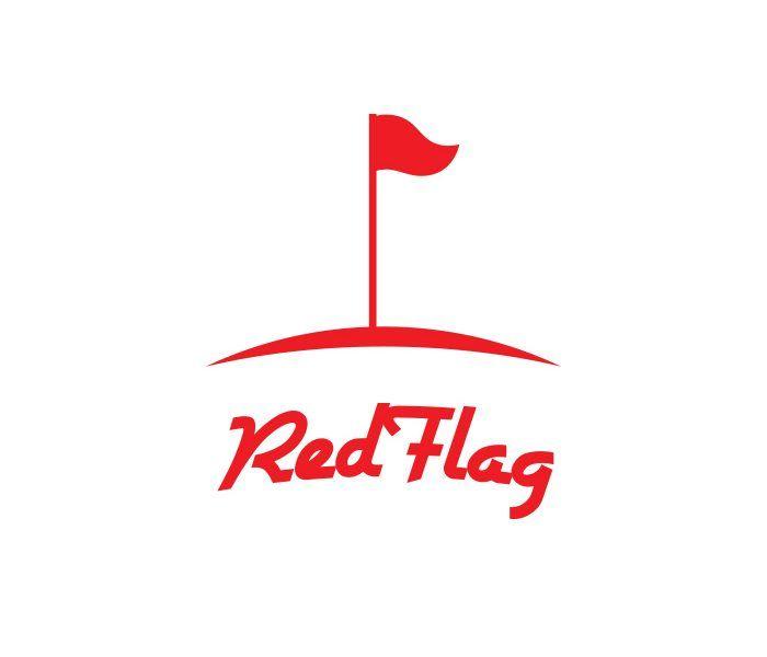 Red Flag Logo - Red Flag Logo Design. Premade Golf Logo Design