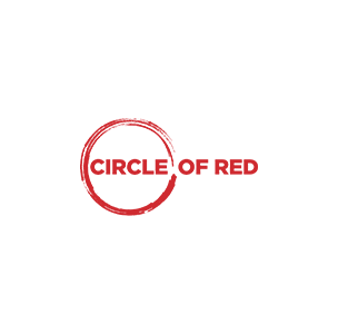 Red Oval Circle Logo - Circle of Red | Go Red For Women
