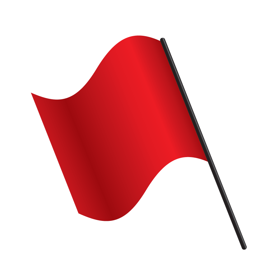 Red Flag Logo - Respect the Flags - Amp Up Action Park St. Louis