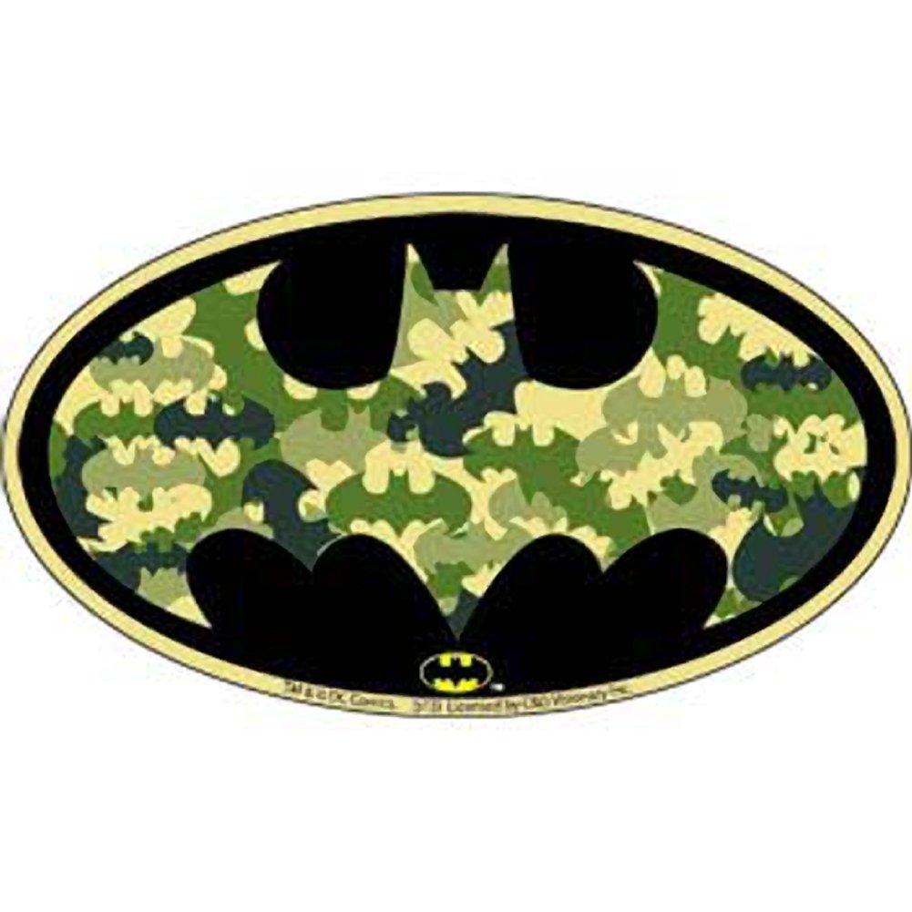 Camo Superman Logo - Batman Camo Bat Logo Sticker
