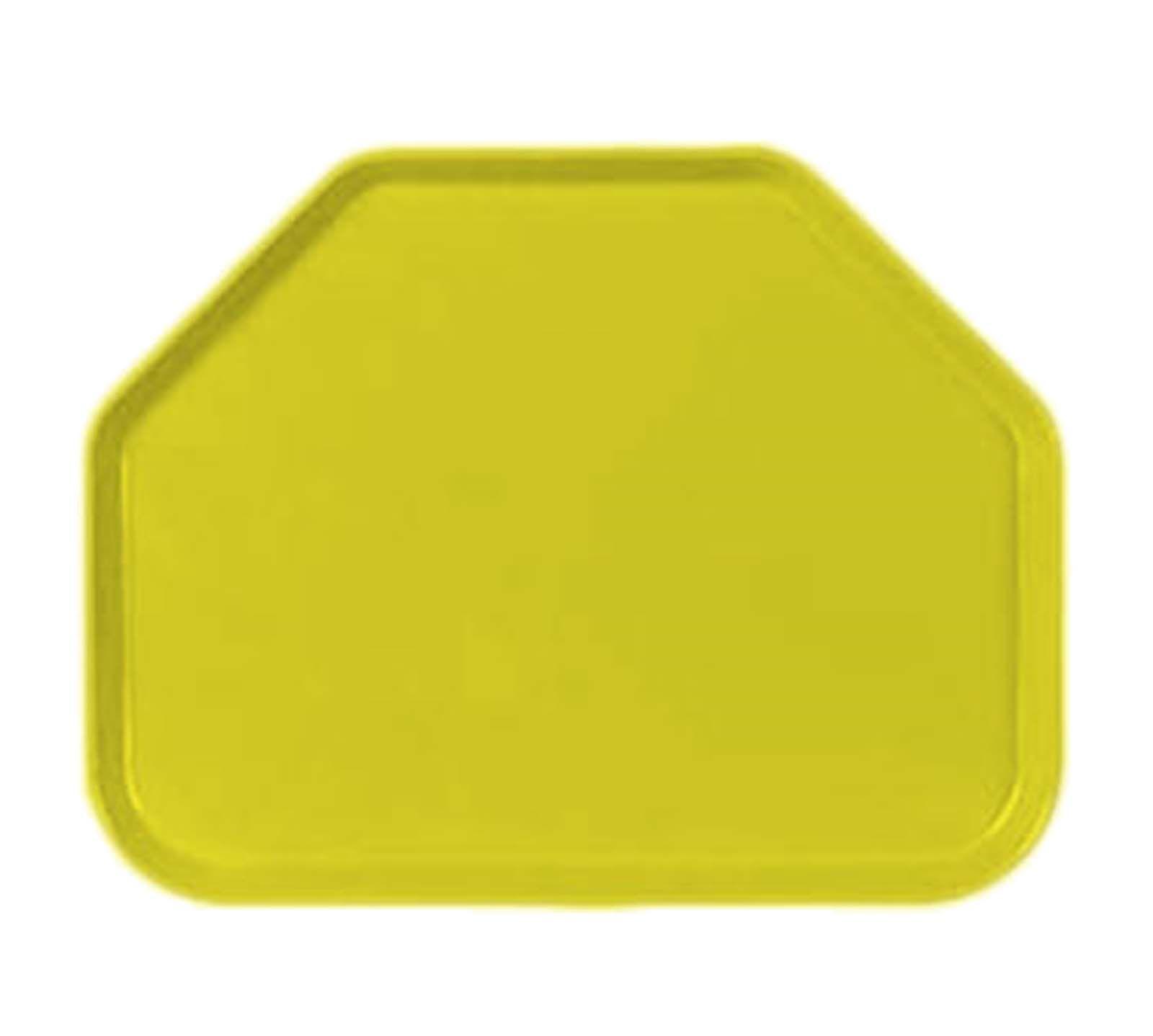 Yellow Trapezoid Logo - Carlisle 1713FG021 Yellow Trapezoid Fiberglass Glasteel Cafeteria ...