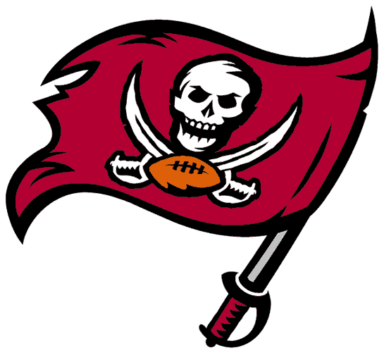 Red Flag Logo - Tampa Bay Buccaneers Primary Logo Football League NFL