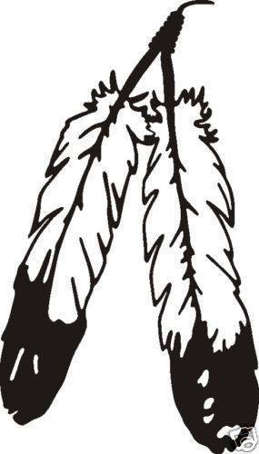 Native Feathers Logo - Native – Unique Custom Decal
